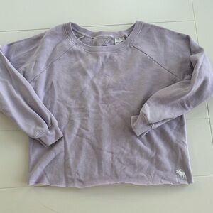 Light Lavender Abercrombie  Sweatshirt
